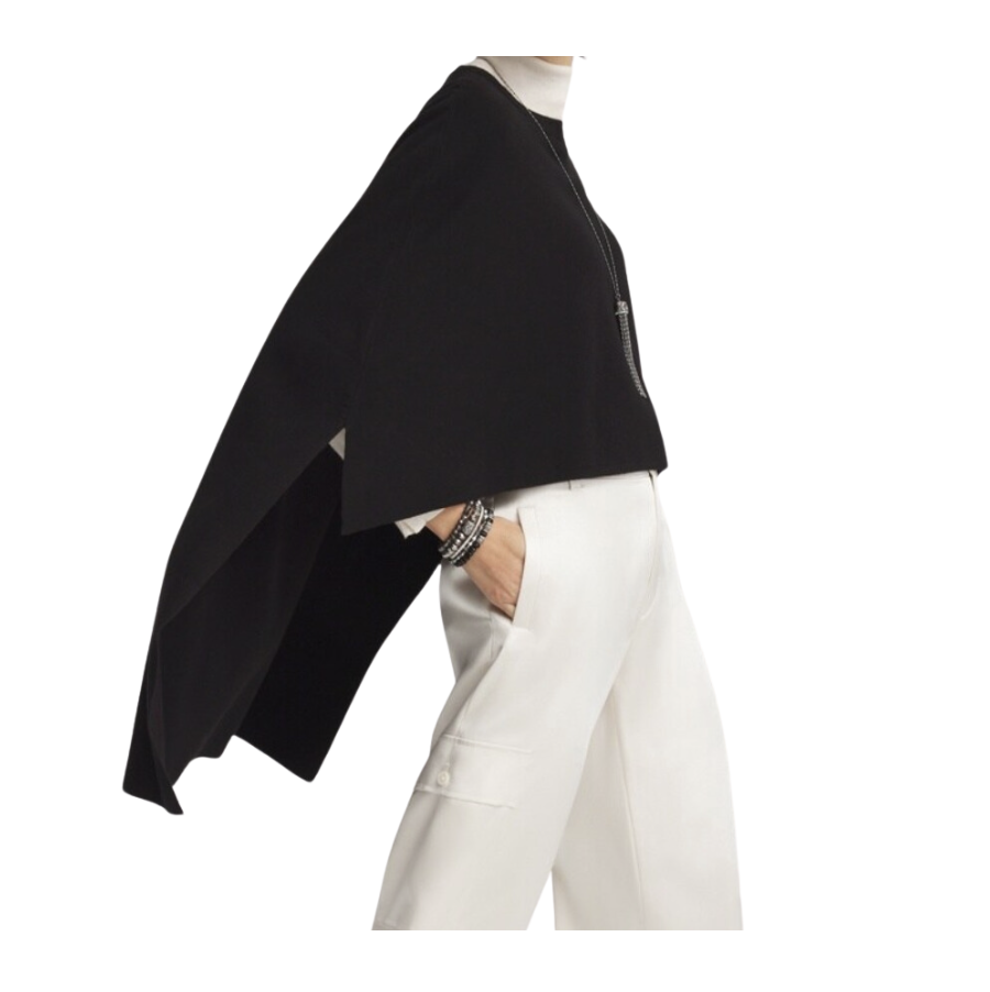 High Low Sweater Poncho